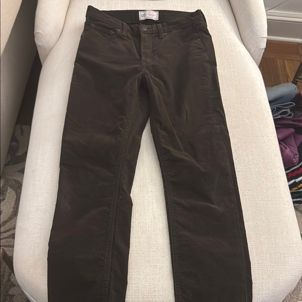 GAP Chocolate Brown Corduroys